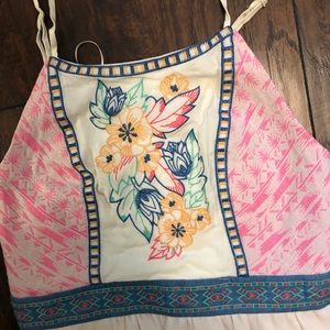 Embroidered maxi dress